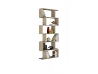 Libreria Collezione esclusiva in laminato materico a prezzo Outlet: scopri Zig zag colonna