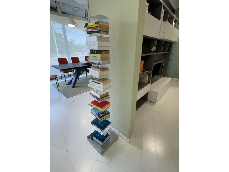 Libreria Opinion ciatti in laccato opaco scontata -20%: scopri Ptolomeo