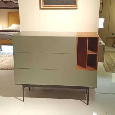 Madia in stile design Brick di Caccaro a prezzo Outlet