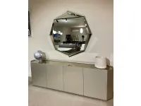 Madia in stile design Cattelan chelsea titanio 4 ante  di Cattelan italia a prezzo scontato