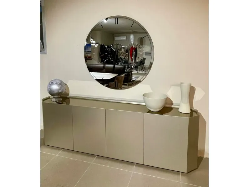 Madia in stile design Cattelan chelsea titanio 4 ante  di Cattelan italia a prezzo scontato
