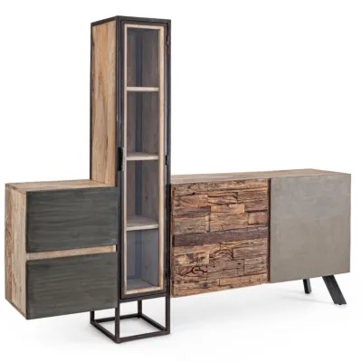 Madia Credenza 2a-2c manchester in stile design di Bizzotto in Offerta Outlet