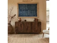 Madia Credenza arin 160 di Outlet etnico in stile design scontata -30%