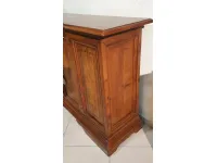 Madia Credenza in noce massello di Artigianale in stile classico scontata -53%