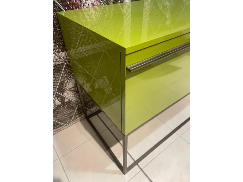 Madia di Jesse in laccato lucido Day system a prezzo Outlet