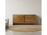 Madia in stile design Credenza legno acacia 180 di Outlet etnico a prezzo scontato