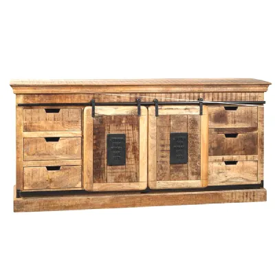 Mobile soggiorno modello Credenza  newport  cassetti e ante   di Outlet etnico a PREZZI OUTLET