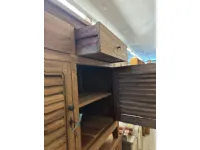 Madia Credenza teak riciclato 2a-2css di Outlet etnico a prezzi convenienti