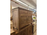 Madia Credenza teak riciclato 2a-2css di Outlet etnico a prezzi convenienti