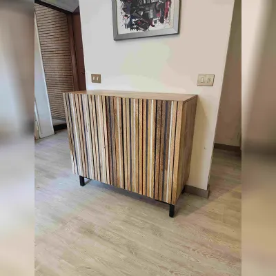 Mobile soggiorno modello Madia credenza line 2a di Outlet etnico a prezzo scontato