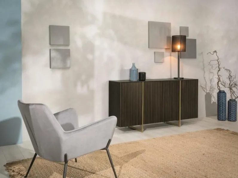 Madia Omega in stile design di Stones in Offerta Outlet