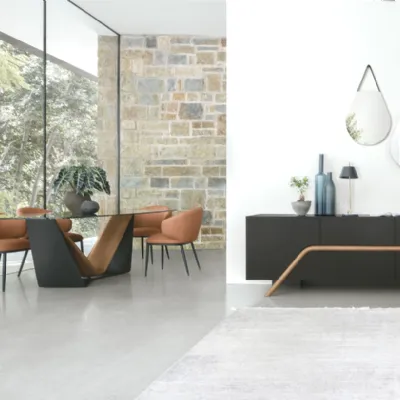 Madia in stile moderno Dilecta 210 di Target point in Offerta Outlet 