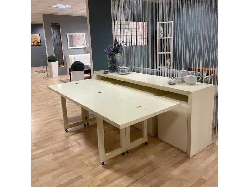 Madia di Artigianale in legno Doppio gioco a prezzo Outlet