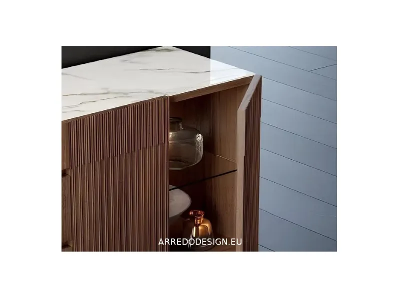 Madia Frame in stile design di Fasolin in Offerta Outlet