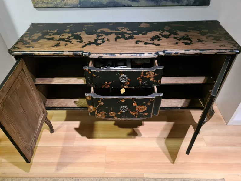 Madia in stile classico Cesar di Dialma brown in Offerta Outlet