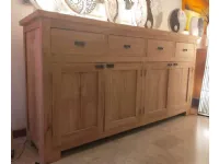 Madia in stile design Credenza artigianale teak 200 di Outlet etnico a prezzo Outlet