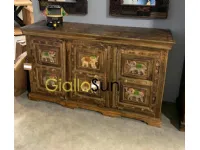 Madia Credenza elephant 3 ante di Outlet etnico a prezzi convenienti