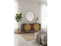 Mobile soggiorno modello Credenza etnica sole 176 di Outlet etnico a prezzo scontato