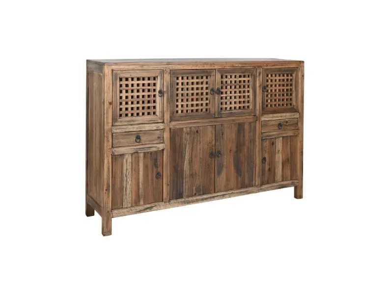 Madia modello Credenza legno naturale 153 di Outlet etnico a PREZZI OUTLET