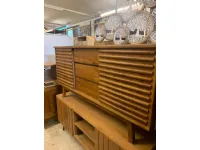 Mobile soggiorno modello Madia credenza teak 150 di Outlet etnico a prezzo scontato