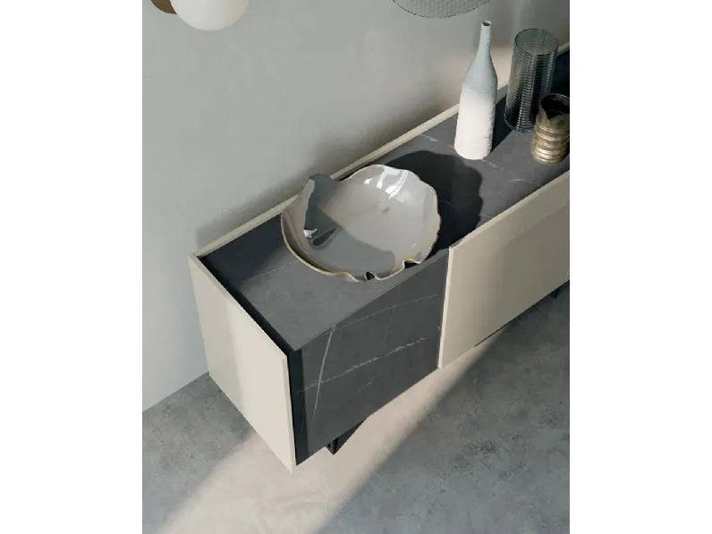 Mobile soggiorno modello Wrap  di Dall'agnese a PREZZI OUTLET