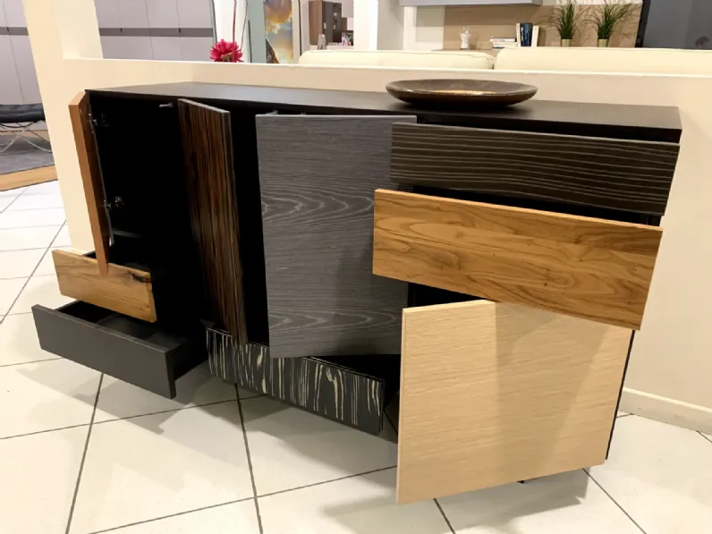 Madia in stile moderno Arkom di Artigianale a prezzo Outlet