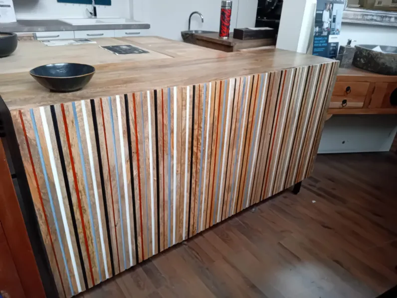 Madia modello Credenza line nordic 3 ante  di Nuovi mondi collection a prezzo scontato