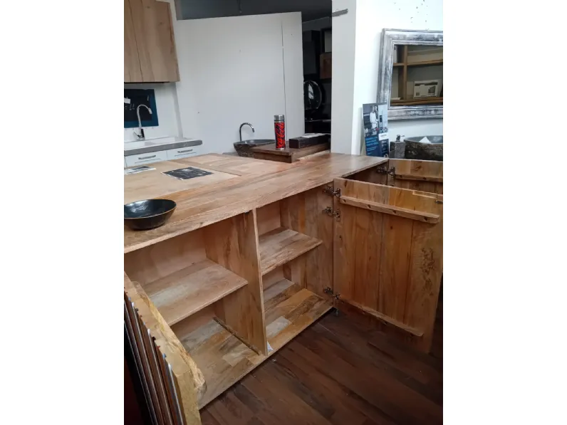 Madia modello Credenza line nordic 3 ante  di Nuovi mondi collection a prezzo scontato