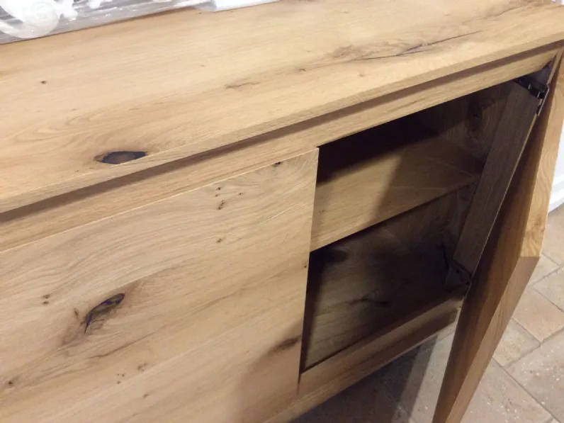Madia in stile moderno Rovere cz900/3 di Artigianale a prezzo Outlet