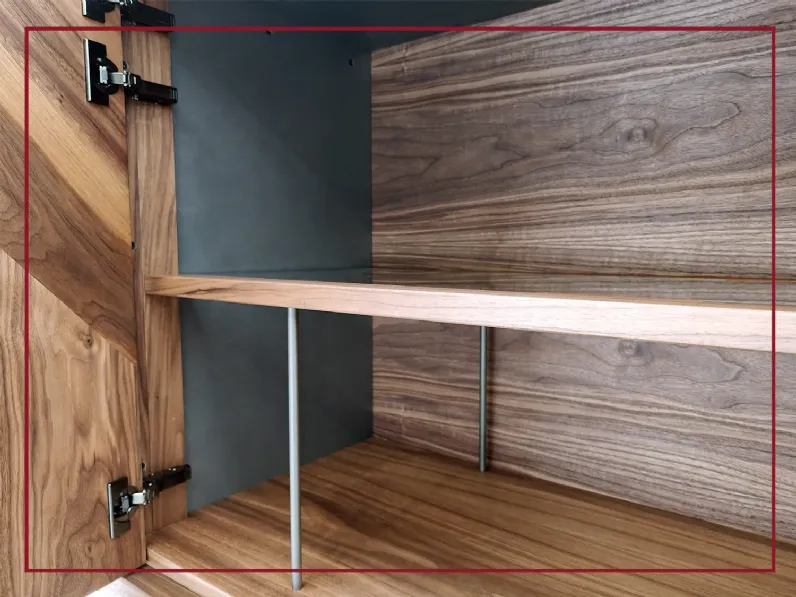 Madia in stile moderno Leonardo  l 423/4 di Arte brotto a prezzo Outlet