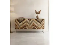Madia di Outlet etnico in legno Madia credenza graham a prezzo scontato