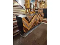 Madia di Outlet etnico in legno Madia credenza graham a prezzo scontato
