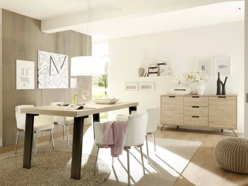 Madia di Md work in laminato materico Madia pat a prezzo Outlet