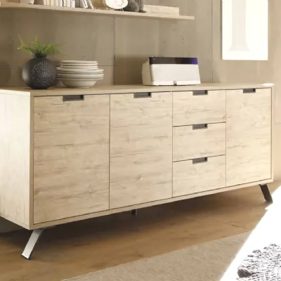 Madia di Md work in laminato materico Madia pat a prezzo Outlet