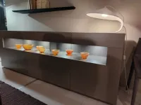 Madia di Alf da fre in laccato opaco Metropolis in Offerta Outlet