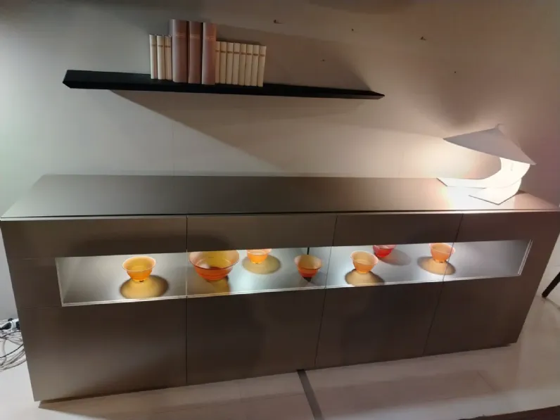 Madia di Alf da fre in laccato opaco Metropolis in Offerta Outlet