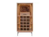 Madia Mobile bar 1c mangal in stile moderno di Bizzotto in Offerta Outlet