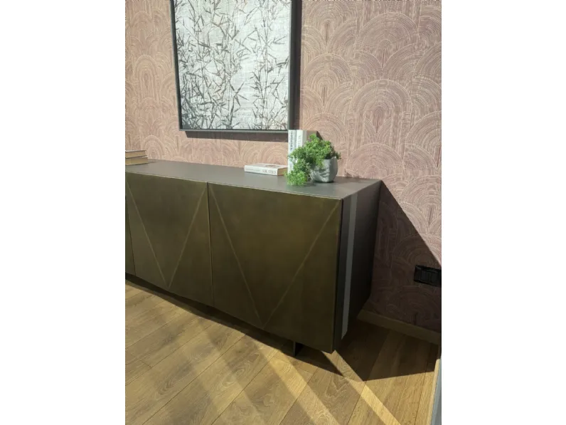 Madia di Scavolini in laccato opaco Diamond in Offerta Outlet