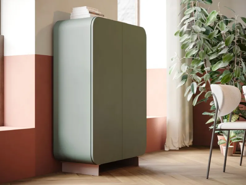 Madia in stile moderno Fifty di Giessegi in Offerta Outlet
