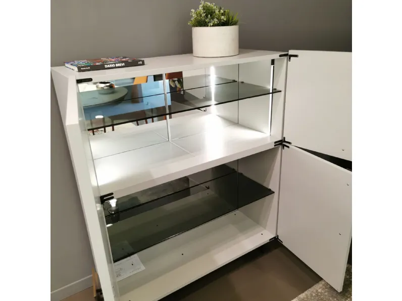 Madia in stile moderno Ginevra di Pianca a prezzo Outlet