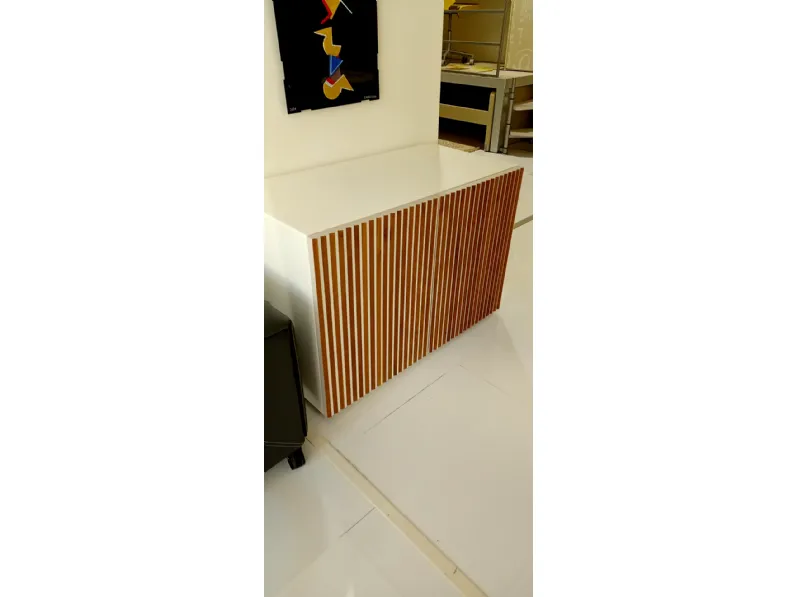 Madia di Horm in laccato opaco Leon in Offerta Outlet