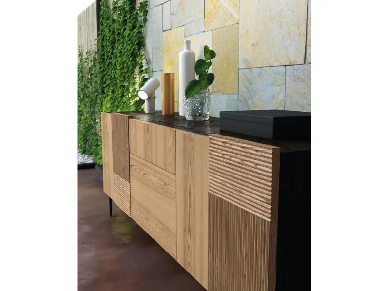 Madia art 1446 stripes di Mobilificio bellutti in stile moderno scontata -41%