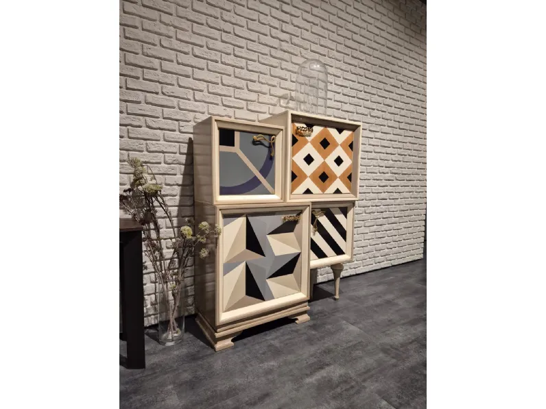 Madia in stile design Sa madia dinastia lola glamour di Collezione esclusiva in Offerta Outlet