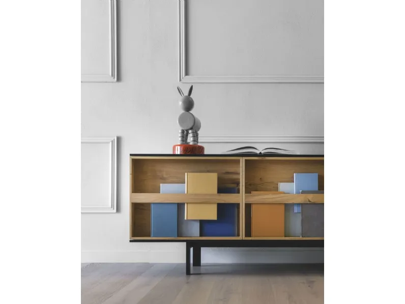 Madia di Miniforms in laccato opaco Ramblas in Offerta Outlet