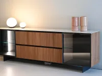 Madia in stile moderno Stripe di Novamobili in Offerta Outlet