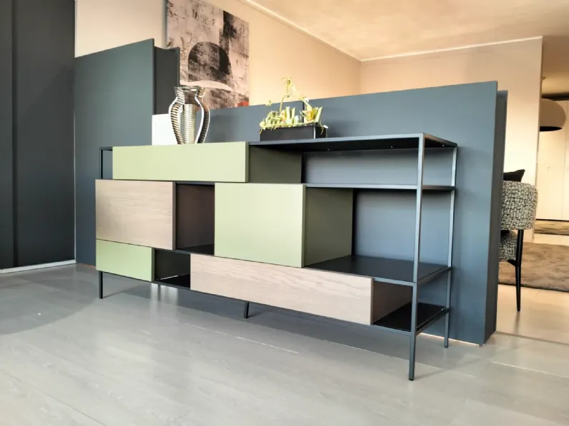 Madia Teca in stile moderno di Kico in Offerta Outlet