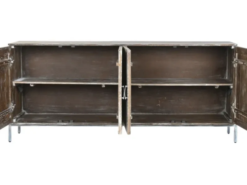 Madia Credenza mango 180 decapata in stile design di Outlet etnico in Offerta Outlet