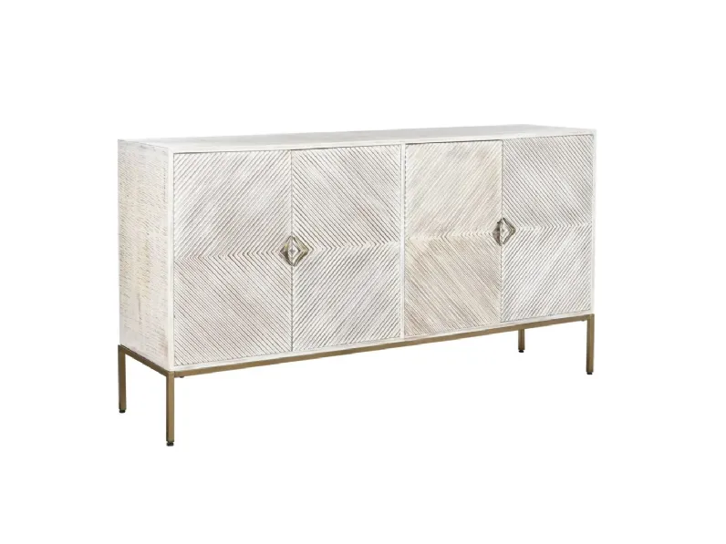 Madia Credenza mango decapata 170 in stile design di Outlet etnico in Offerta Outlet