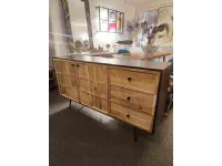 Madia in stile design Credenza vintage 150 di Outlet etnico a prezzo Outlet