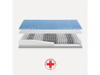 Materasso matrimoniale easy 800 memory Ideariposo molle insacchettate  a prezzo scontato